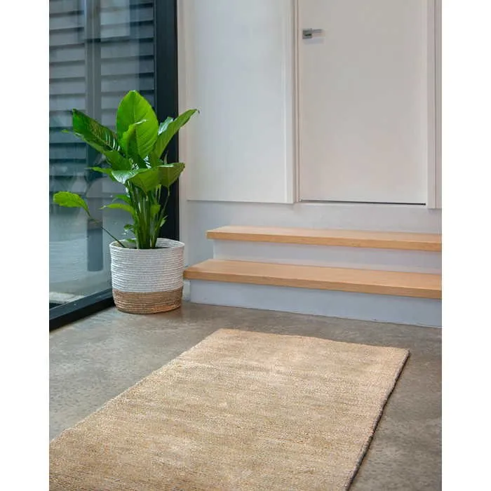 Anchorage Floor Runner - Sand Dune  (Jute/Bamboo Silk)
