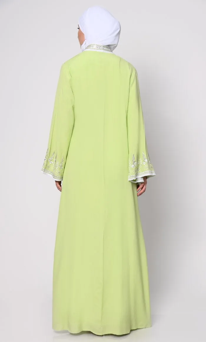 Beautiful women's 2pc Embroidered Shrug And Inner Set