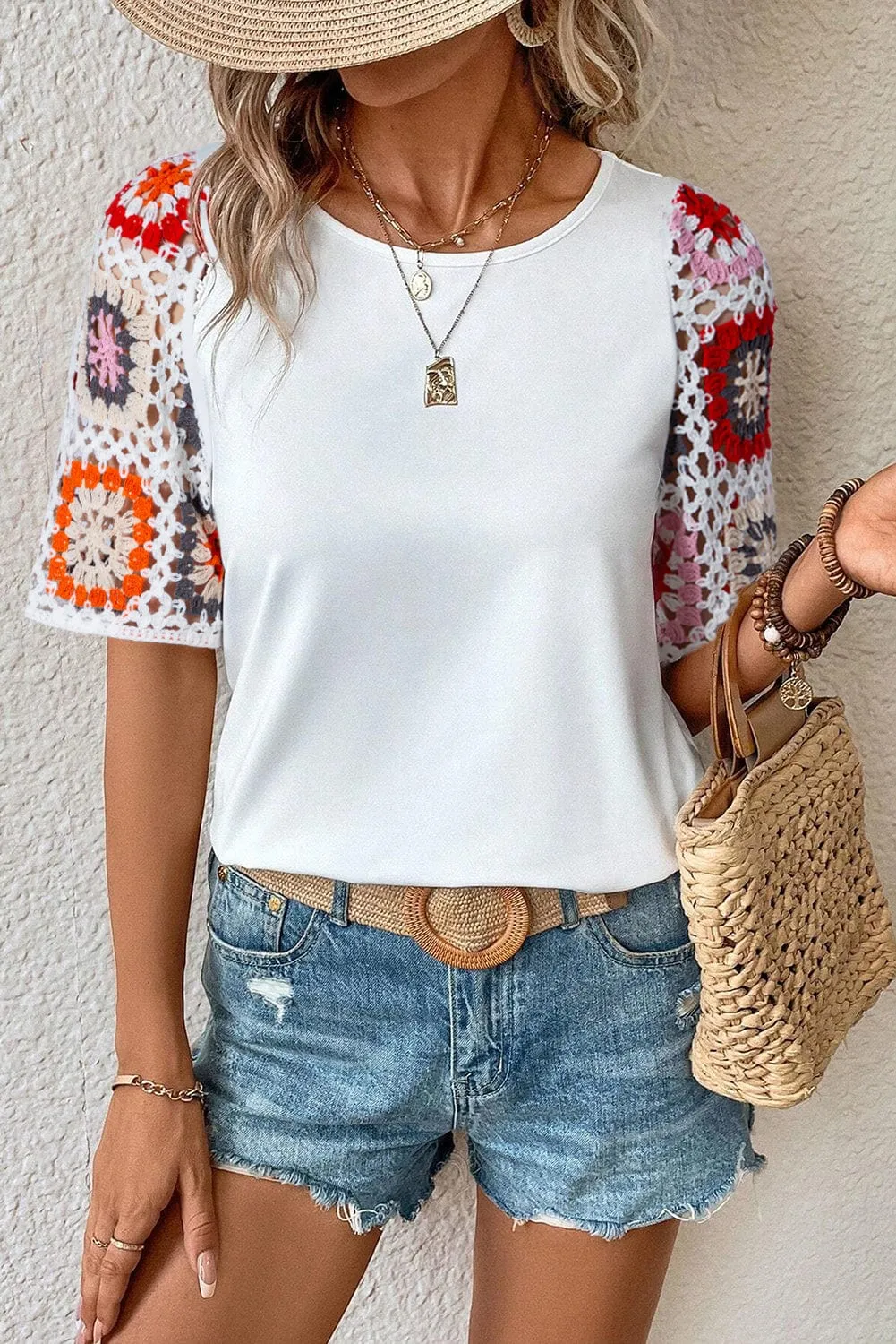 Boho Crochet Top