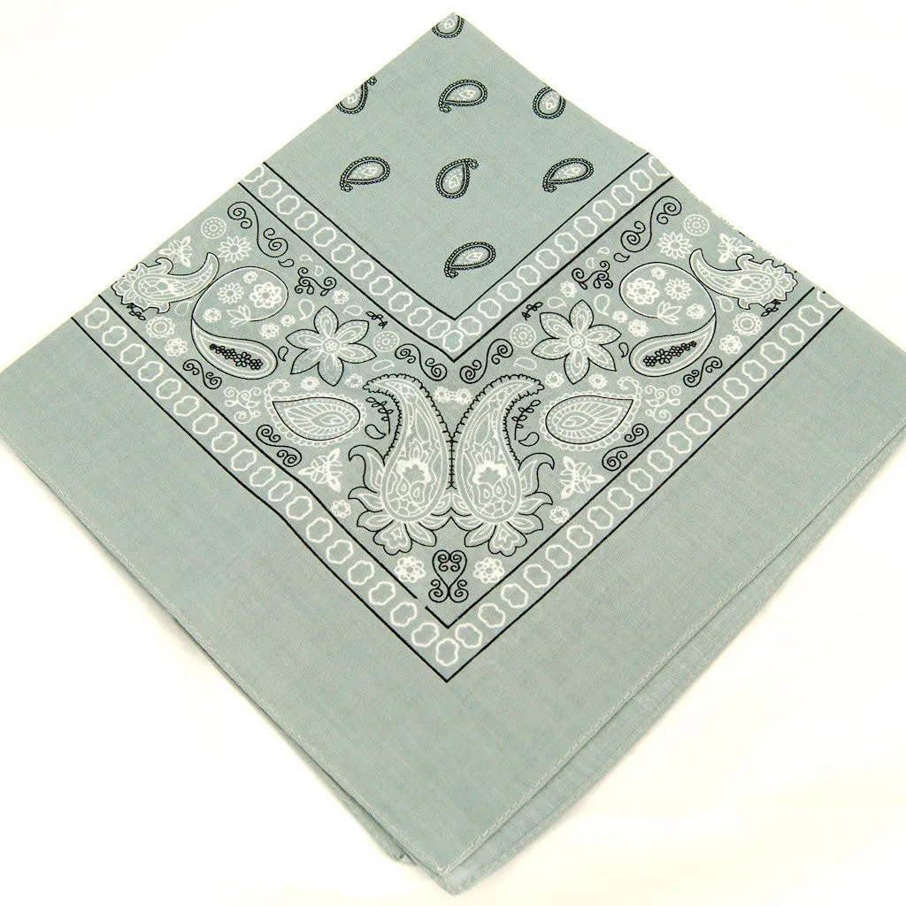 Charcoal Gray Bandana