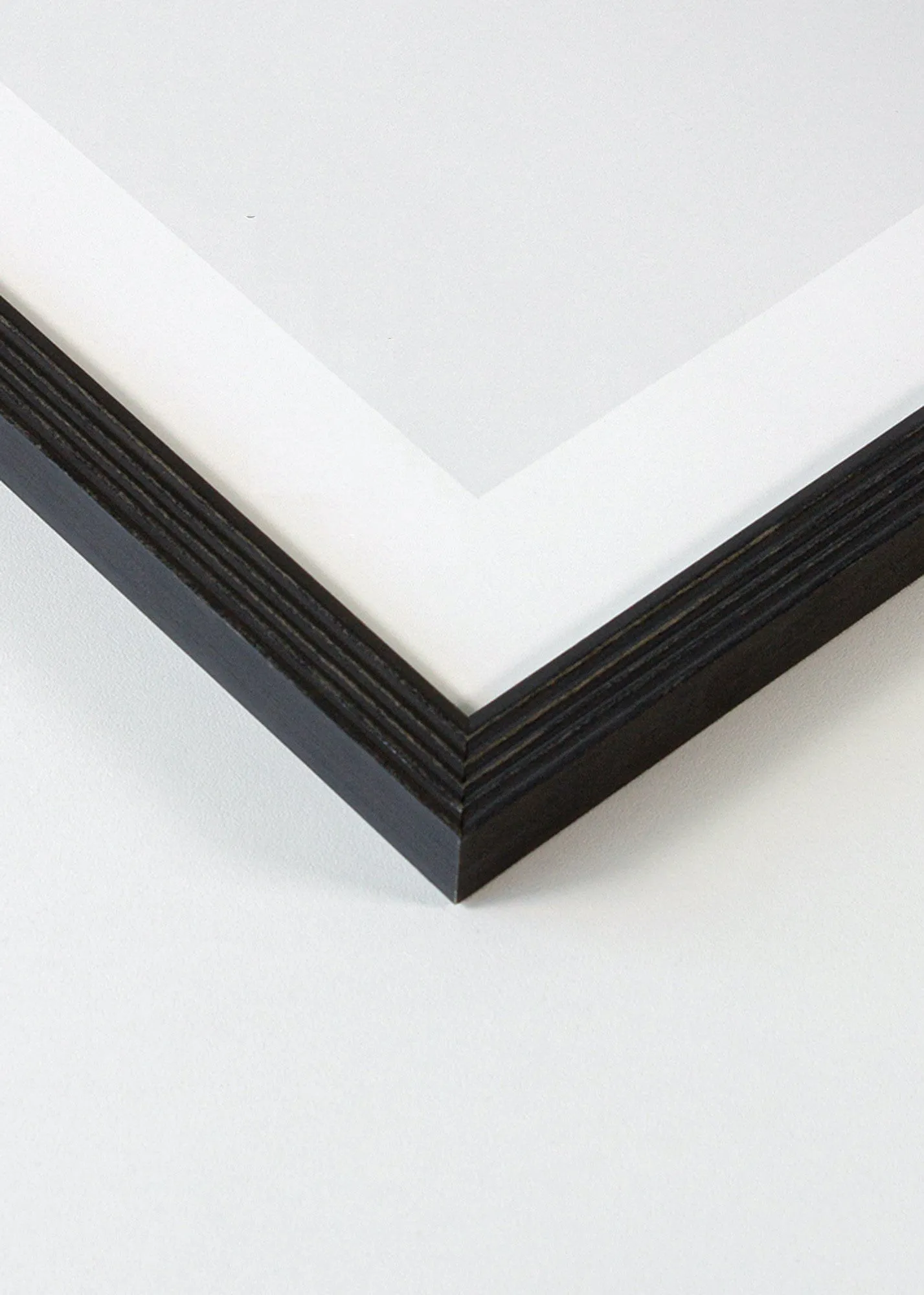 Country Black Wood Frame