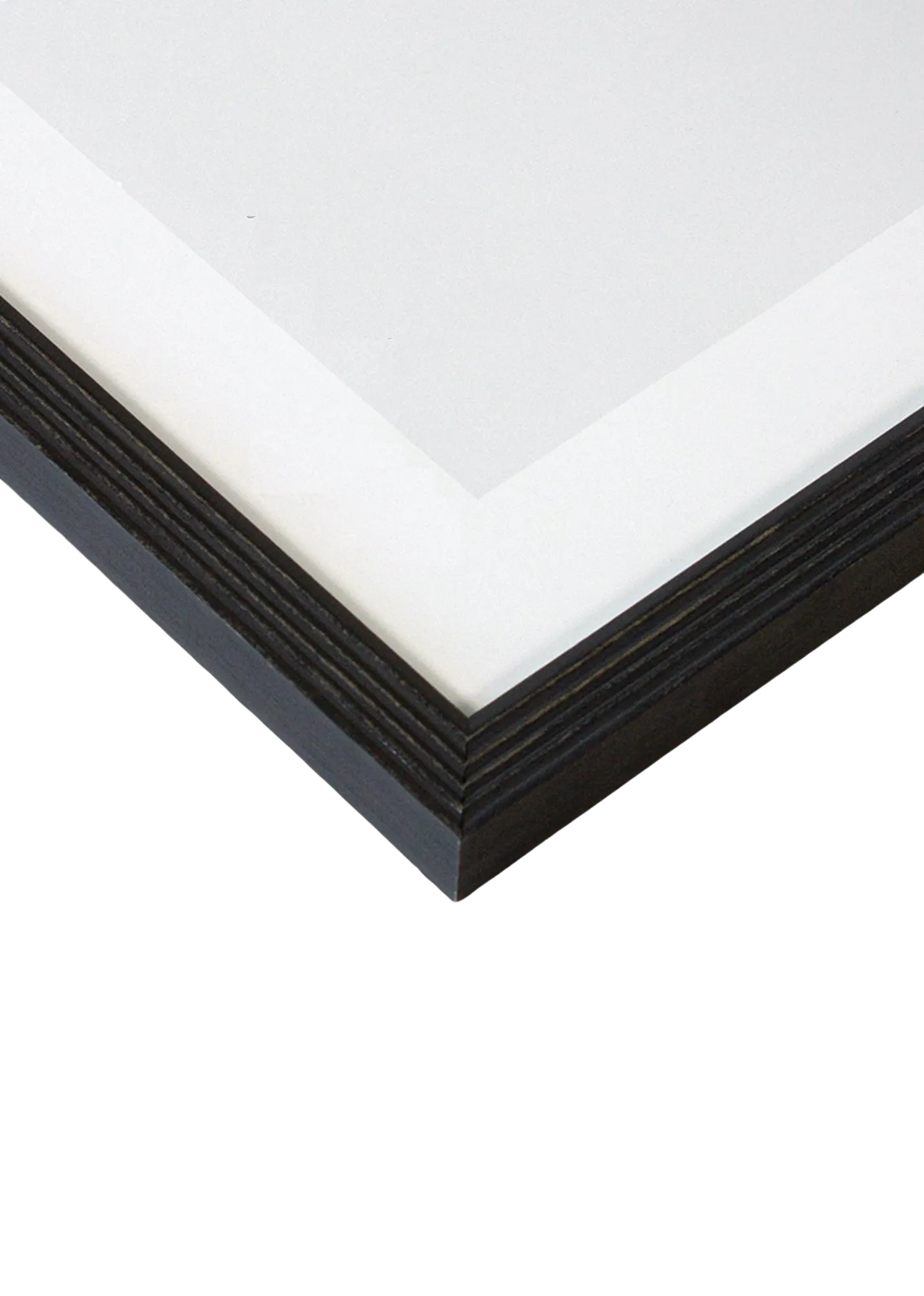 Country Black Wood Frame