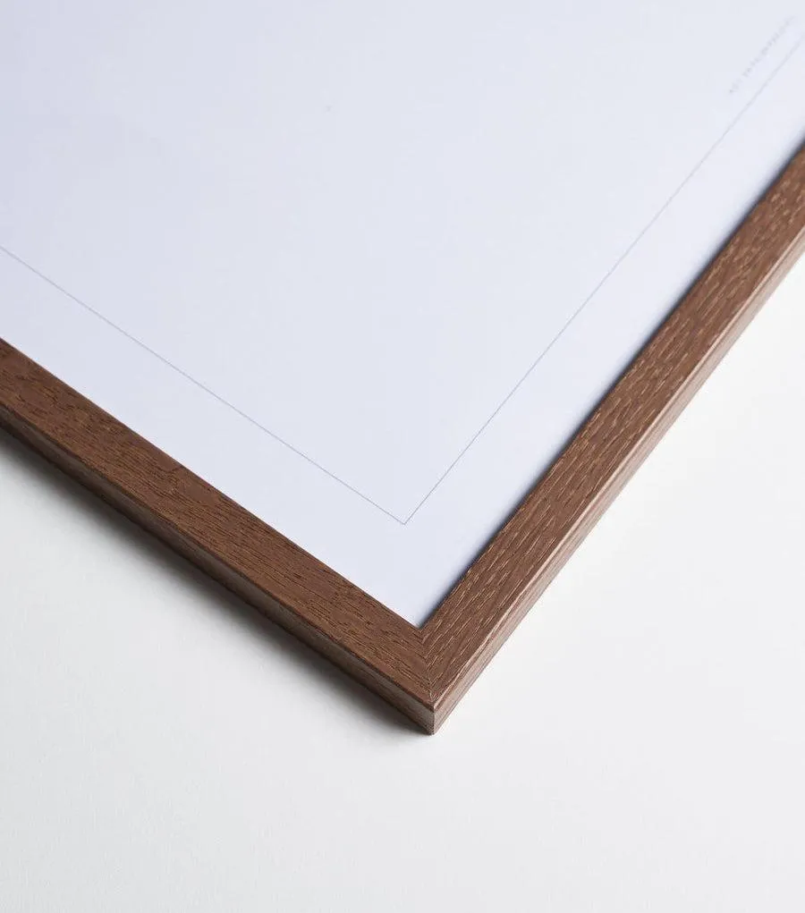 Dark Oak Wood Frame