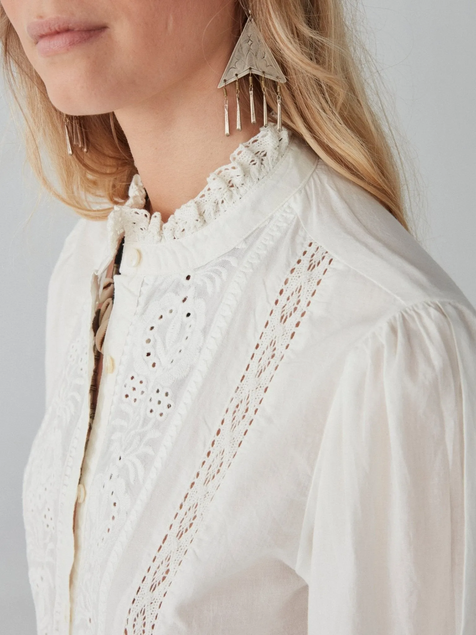 Emmanuelle Blouse - Panna Cotta