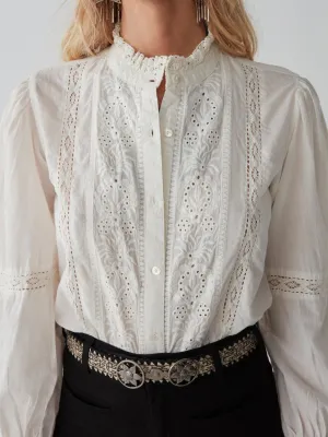 Emmanuelle Blouse - Panna Cotta