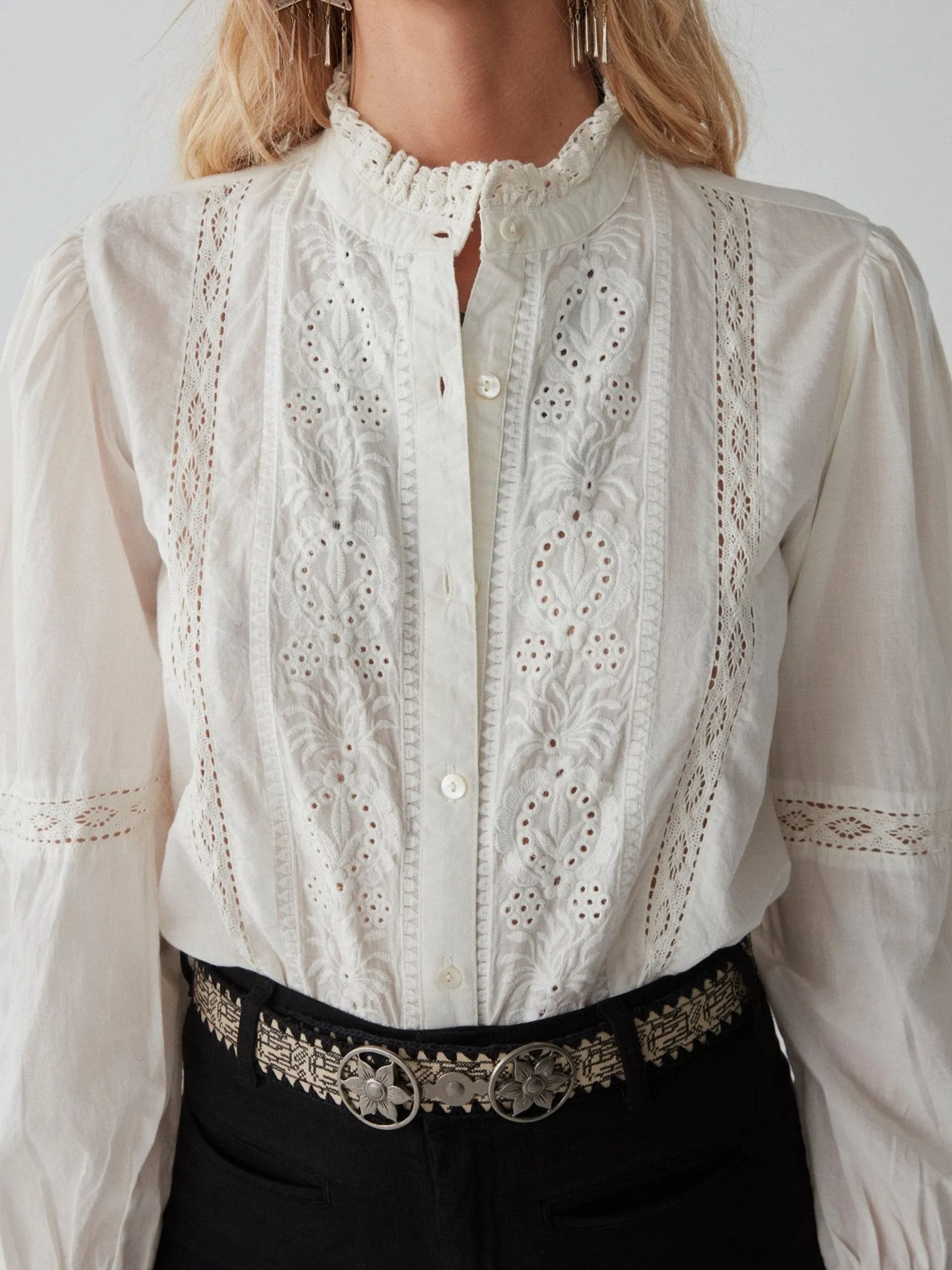 Emmanuelle Blouse - Panna Cotta