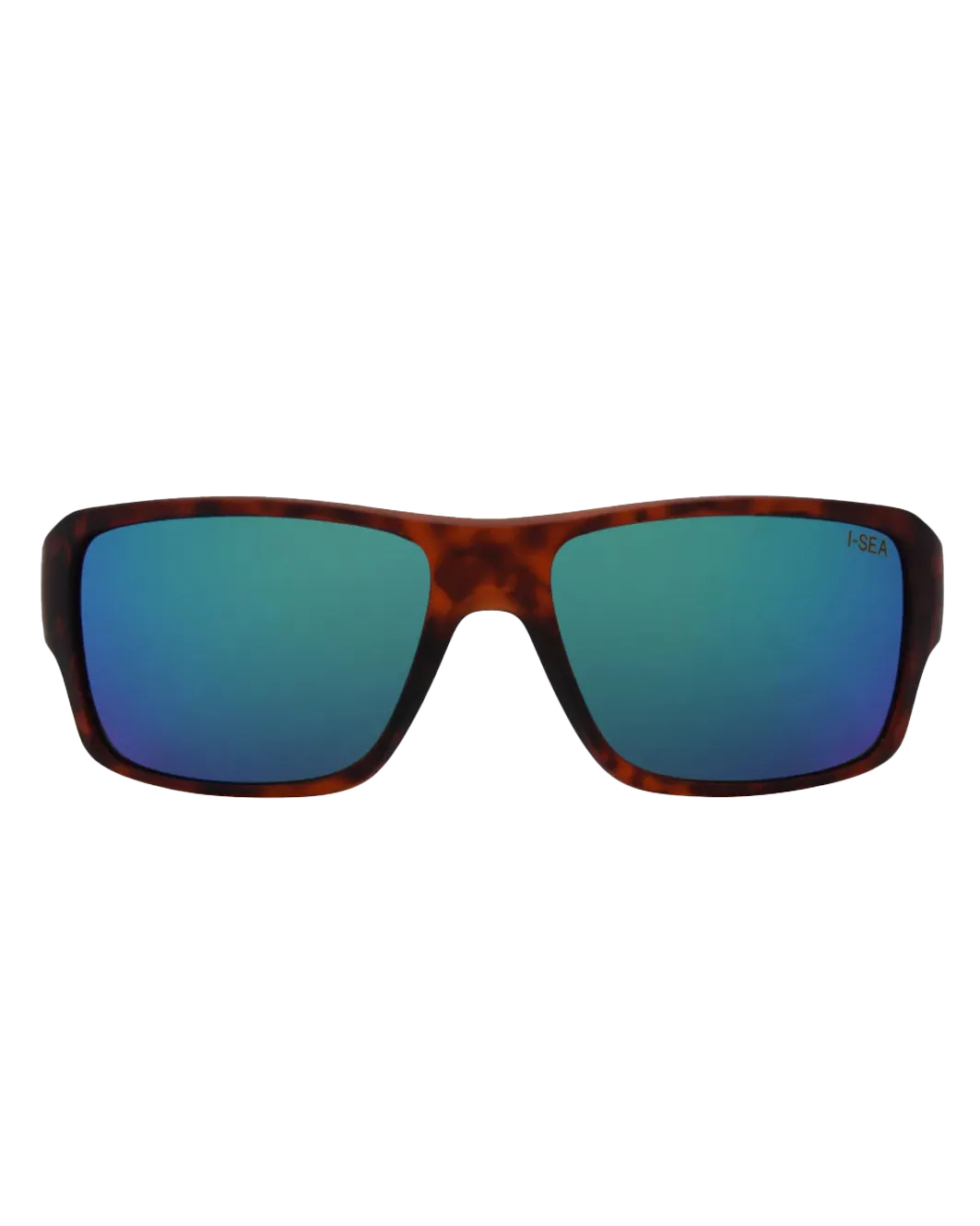 Freebird Polarised Sunglasses in Tortoise Rubber & Green