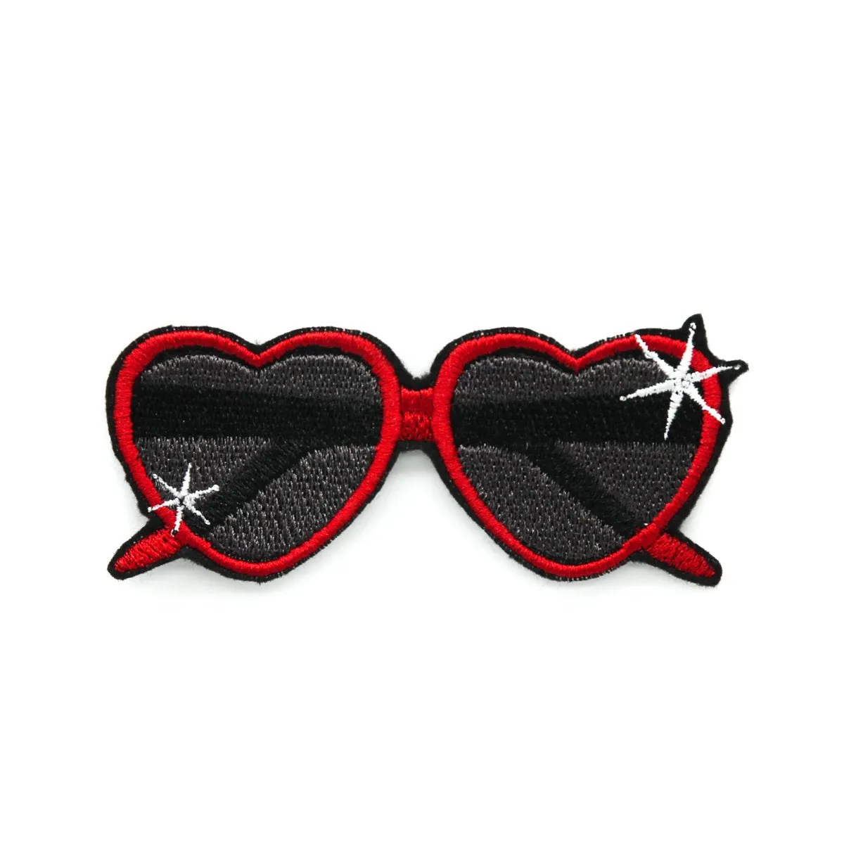Heart-Shaped Sunglasses Patch