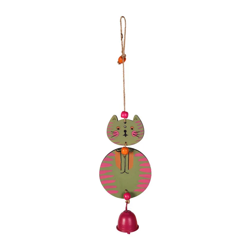 Hello Kitty Windchime - Green