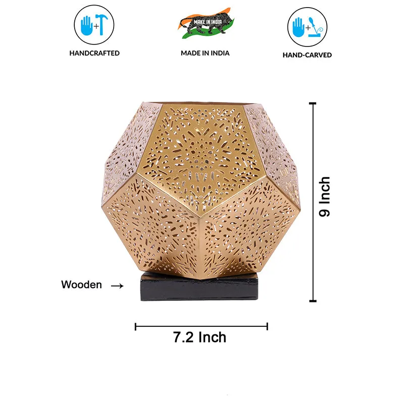 Hexagon Etched Regal Table Lmap