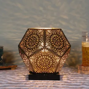 Hexagon Etched Regal Table Lmap