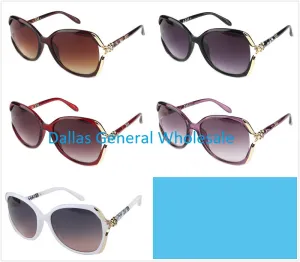 Ladies Cute Large Frame Sunglasses Wholesale