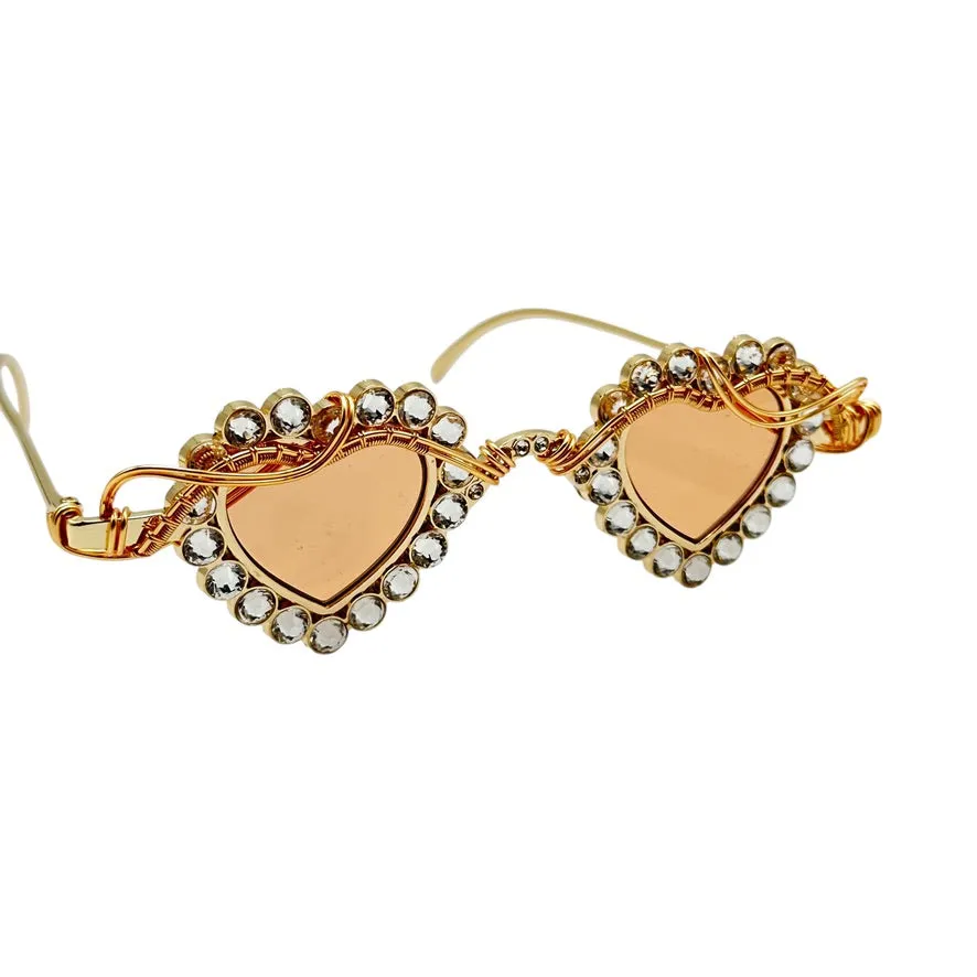 Mini RHINESTONE HEARTS