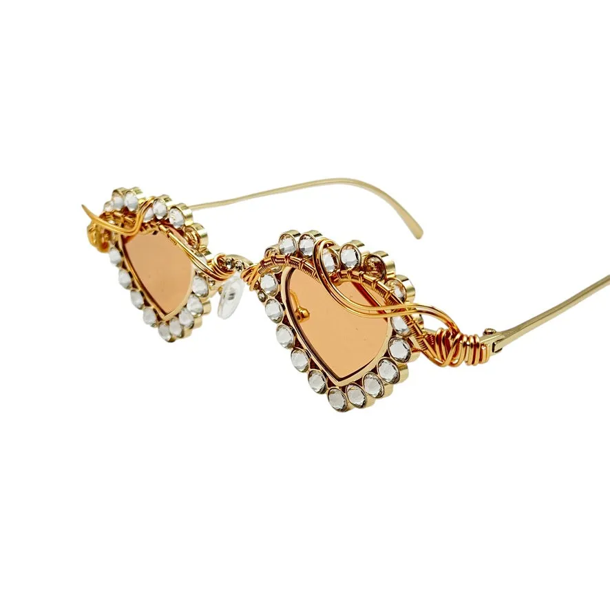 Mini RHINESTONE HEARTS