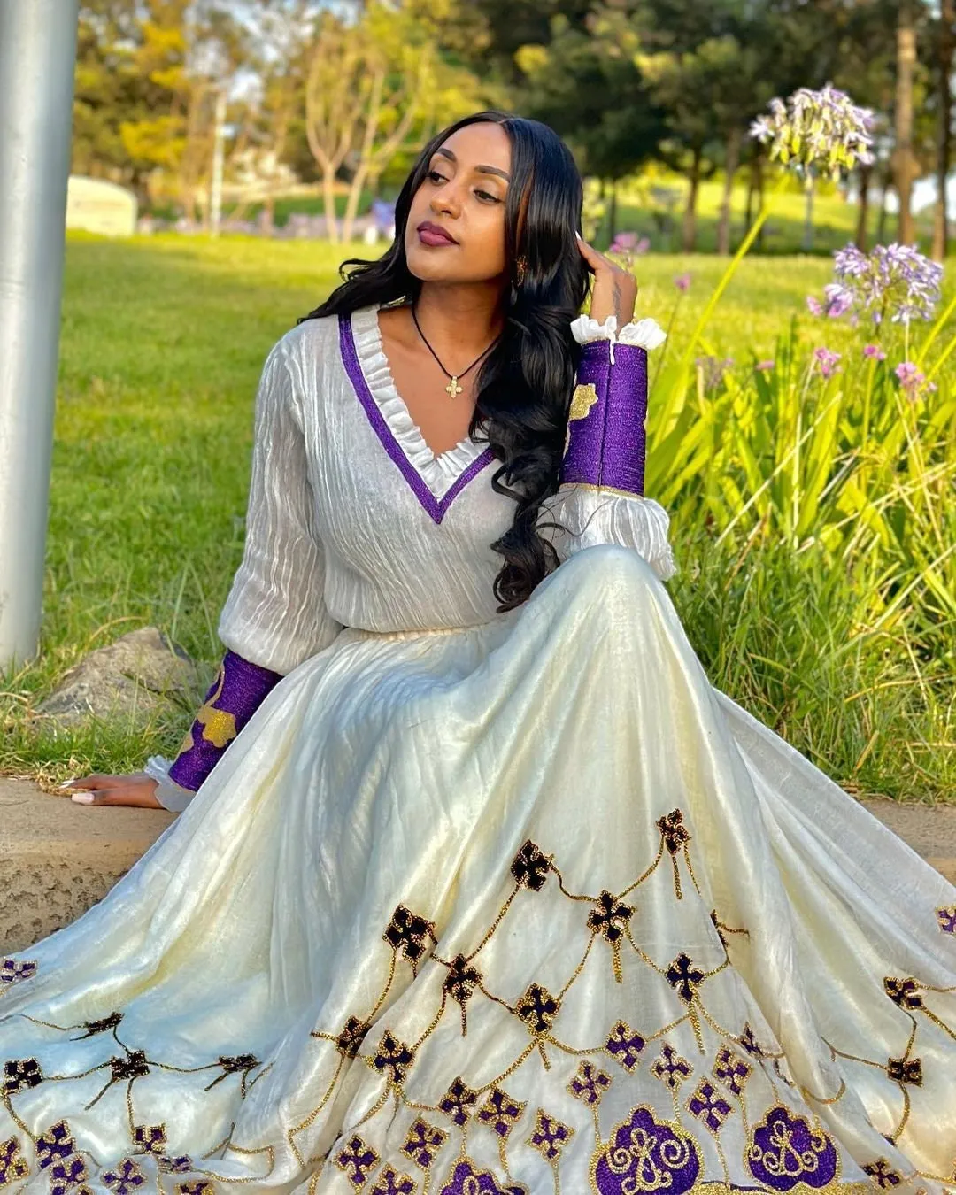 Modern Habesha Dress Handwoven Habesha Kemis Beautiful Habesha Libs Eritrean Dress