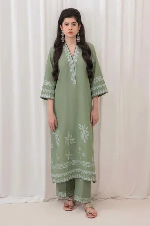 Mushq | Wisteria Winter Basic Pret '24 | Alpine Aura