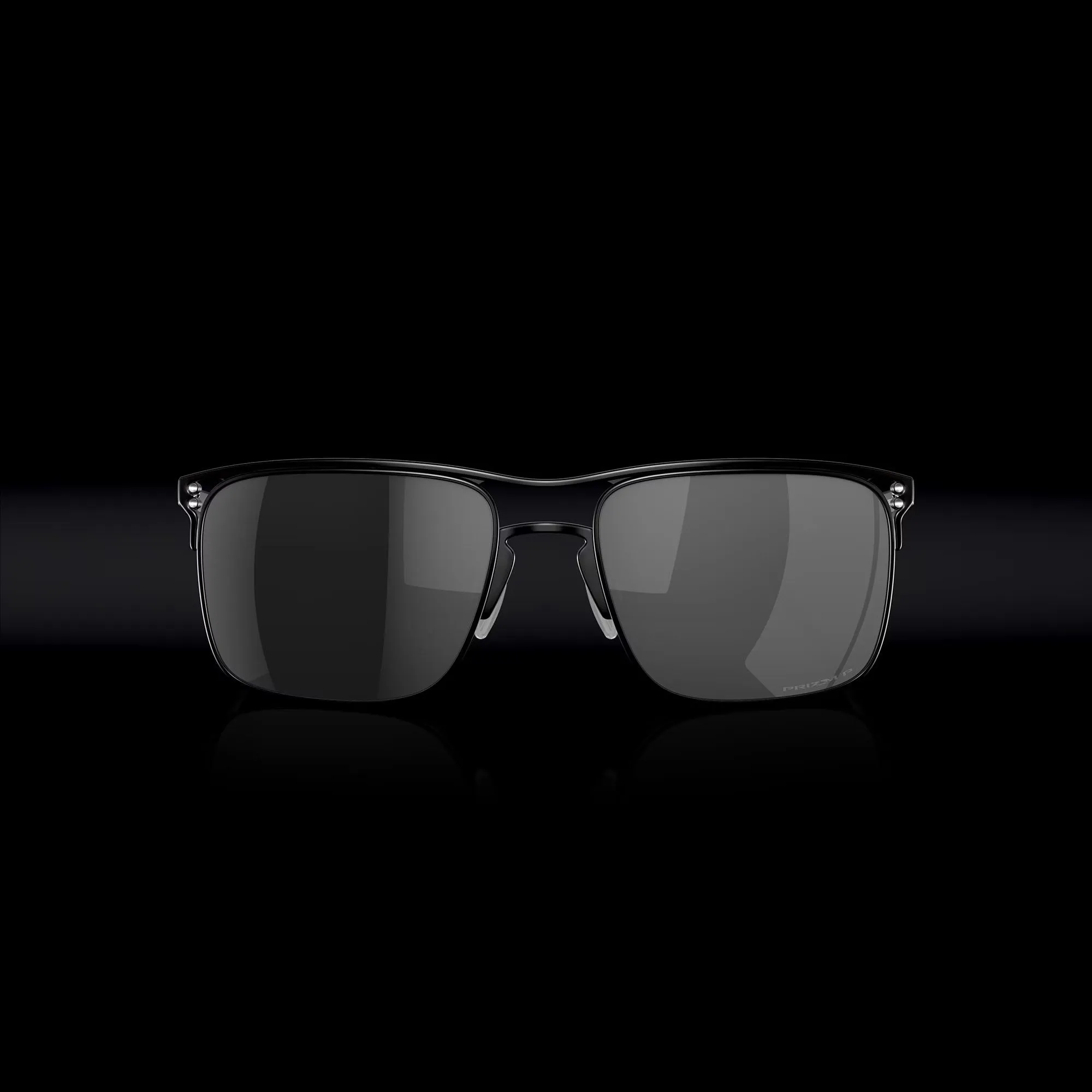 Oakley OO6048-0257 Men's OO6048 Holbrook Ti Square Sunglasses, Satin Black Prizm Black