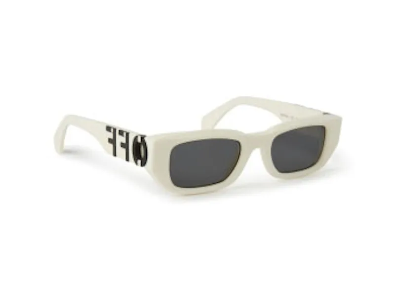 Off-White Fillmore Square Sunglasses White/Dark Grey