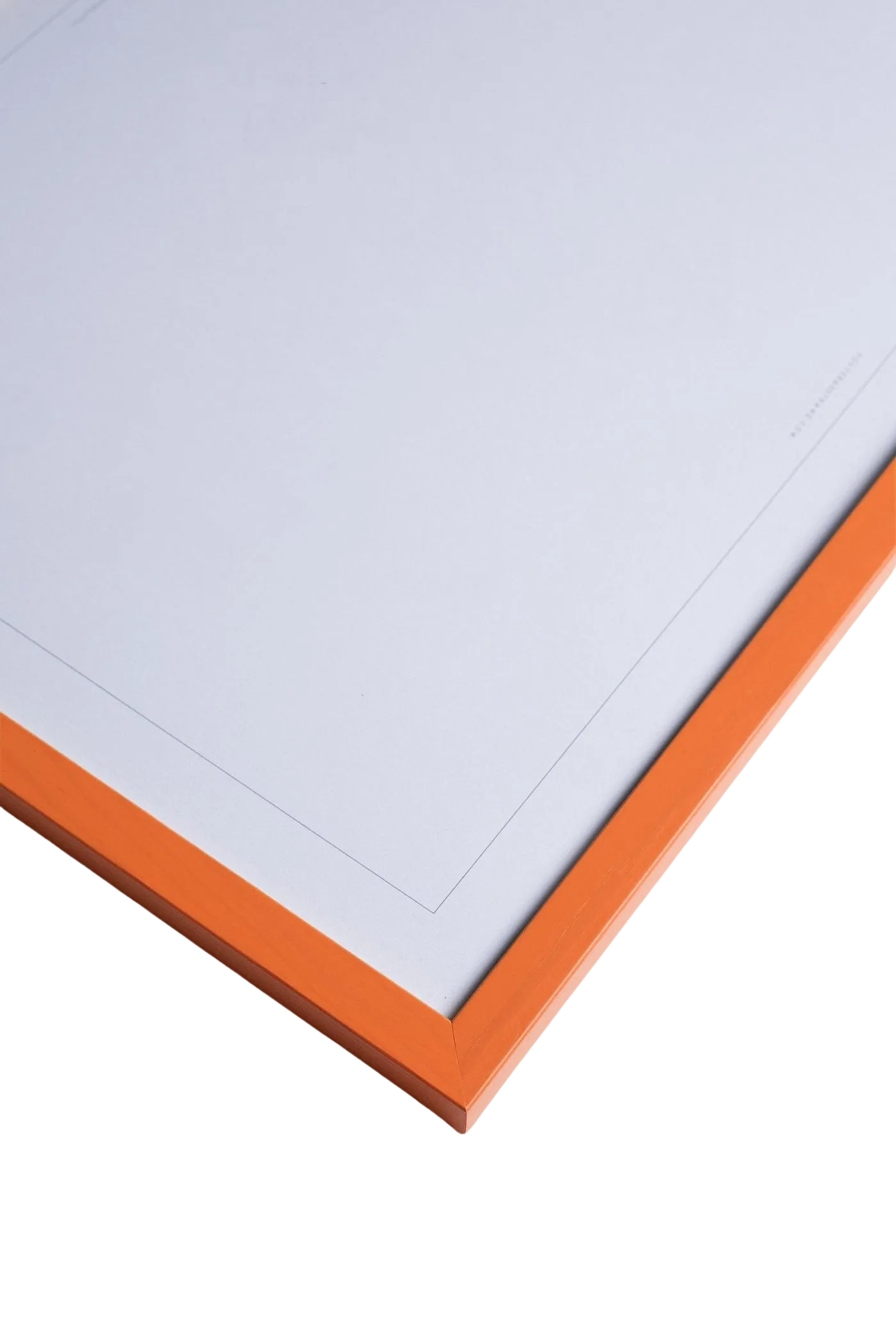 Orange Wood Frame