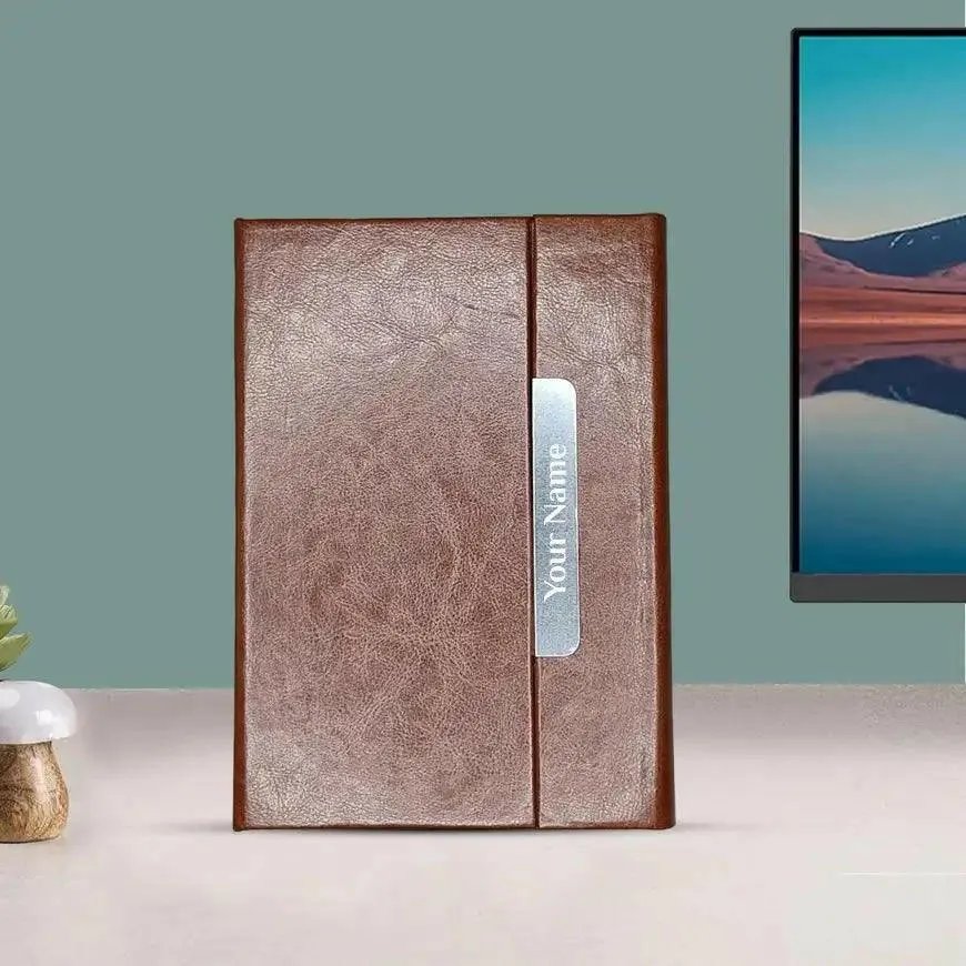 Personalized Magnetic Flap Notebook Diary