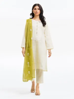 Pret 2Pc Embroidered Khaddar Shirt Trouser - EWTKE23-68795ST