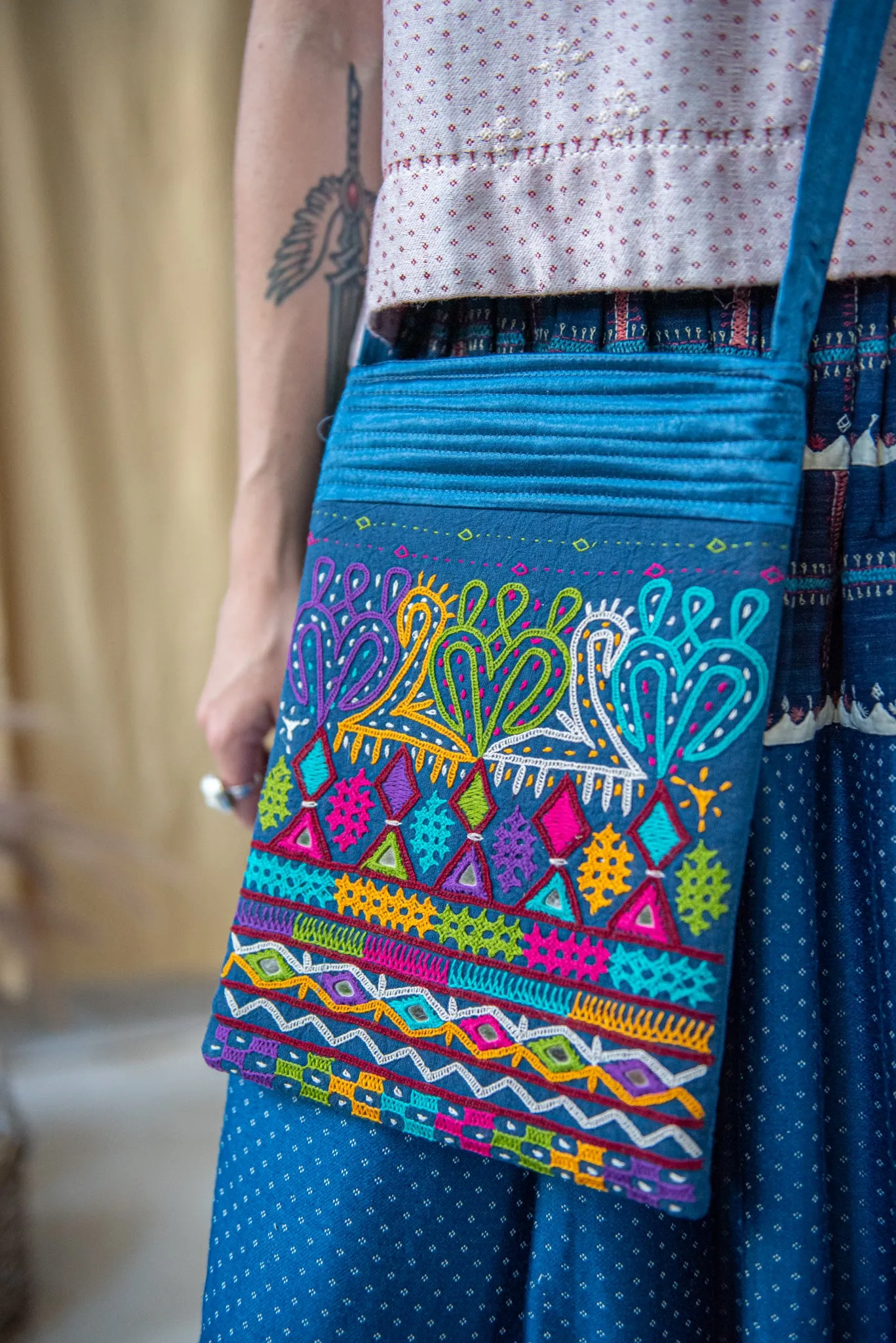 Radari Embroidered Bag
