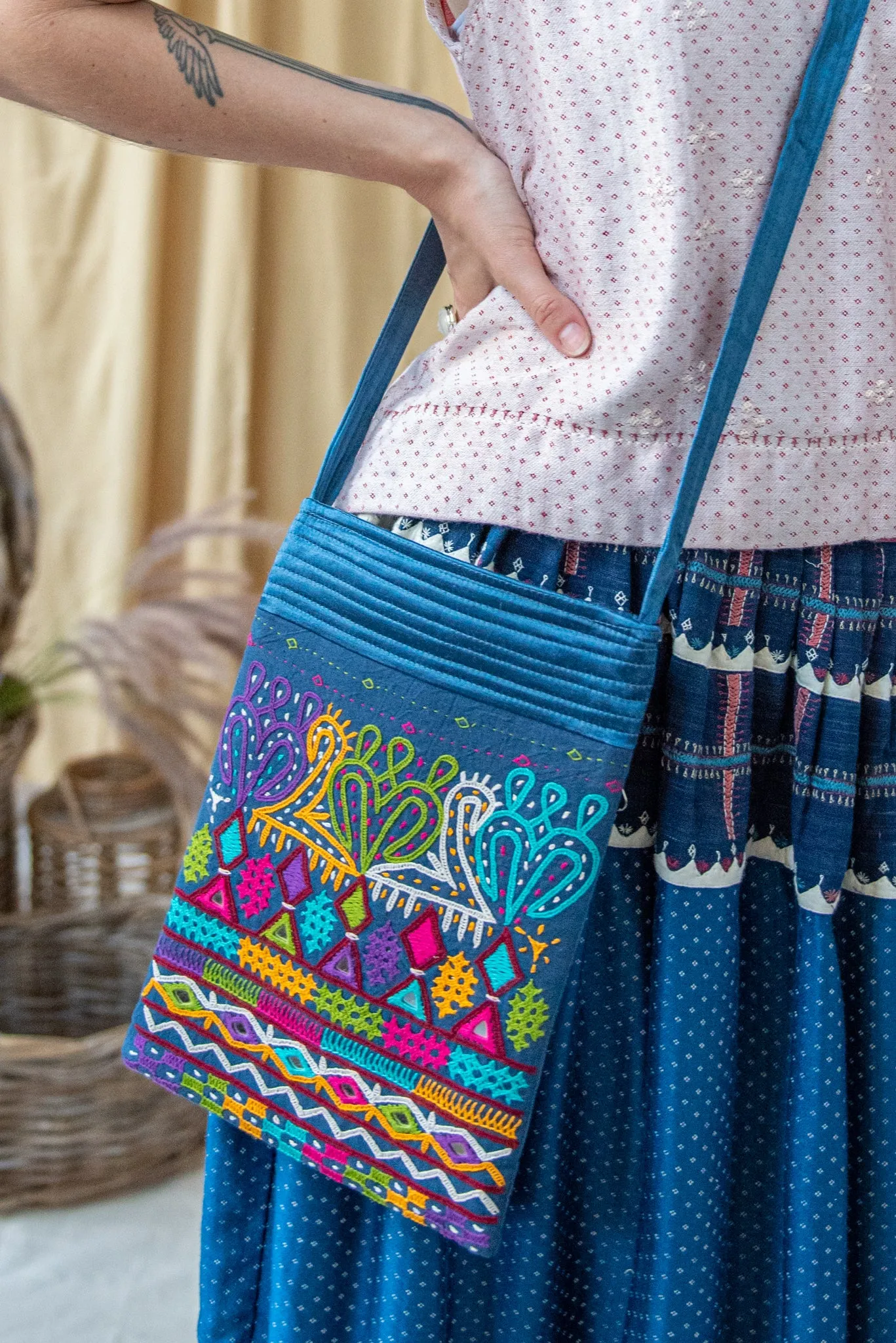 Radari Embroidered Bag