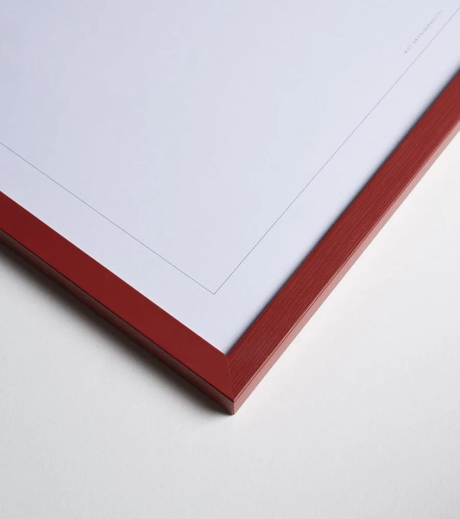 Red Wood Frame