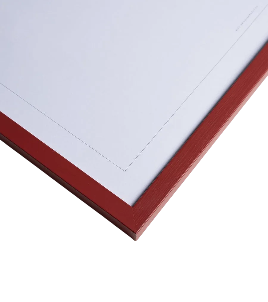 Red Wood Frame