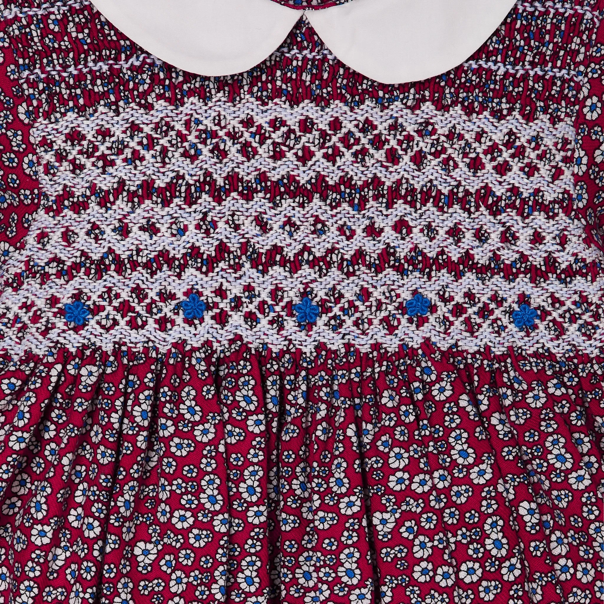 Smocked Baby Dress - Alette