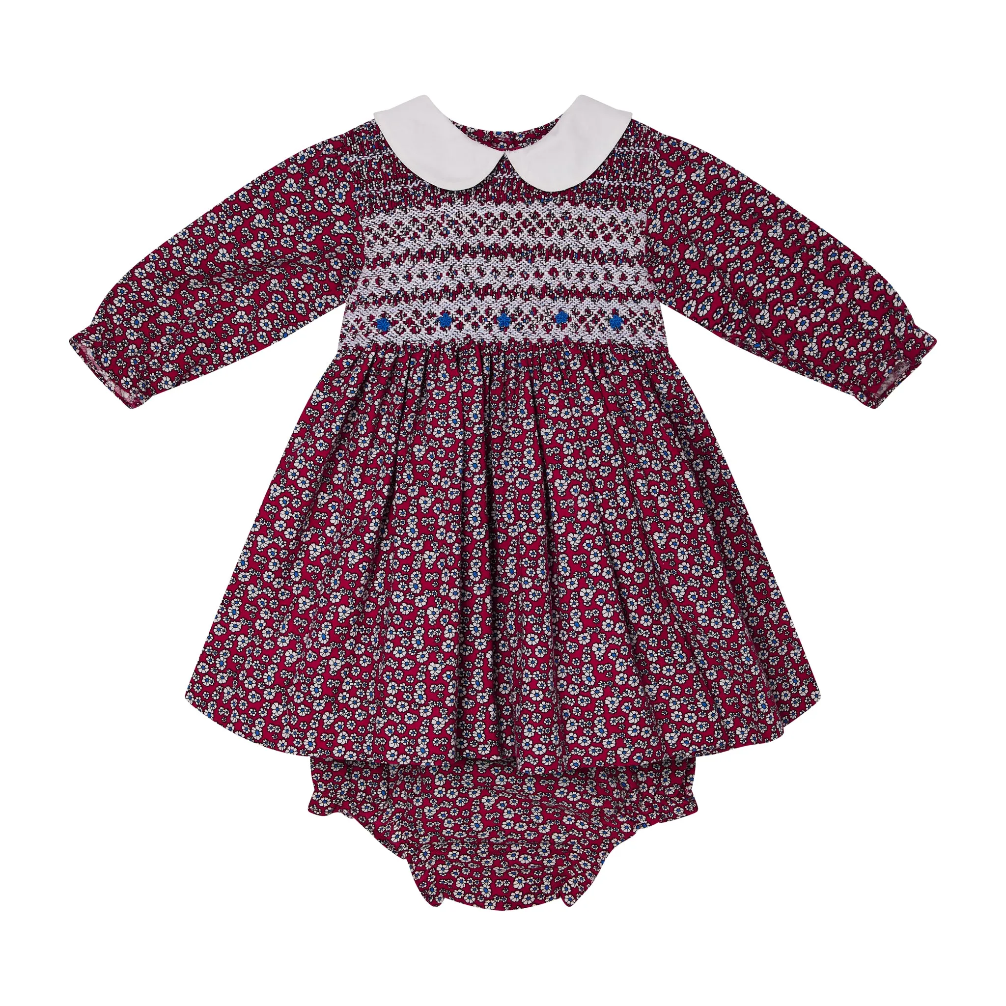 Smocked Baby Dress - Alette