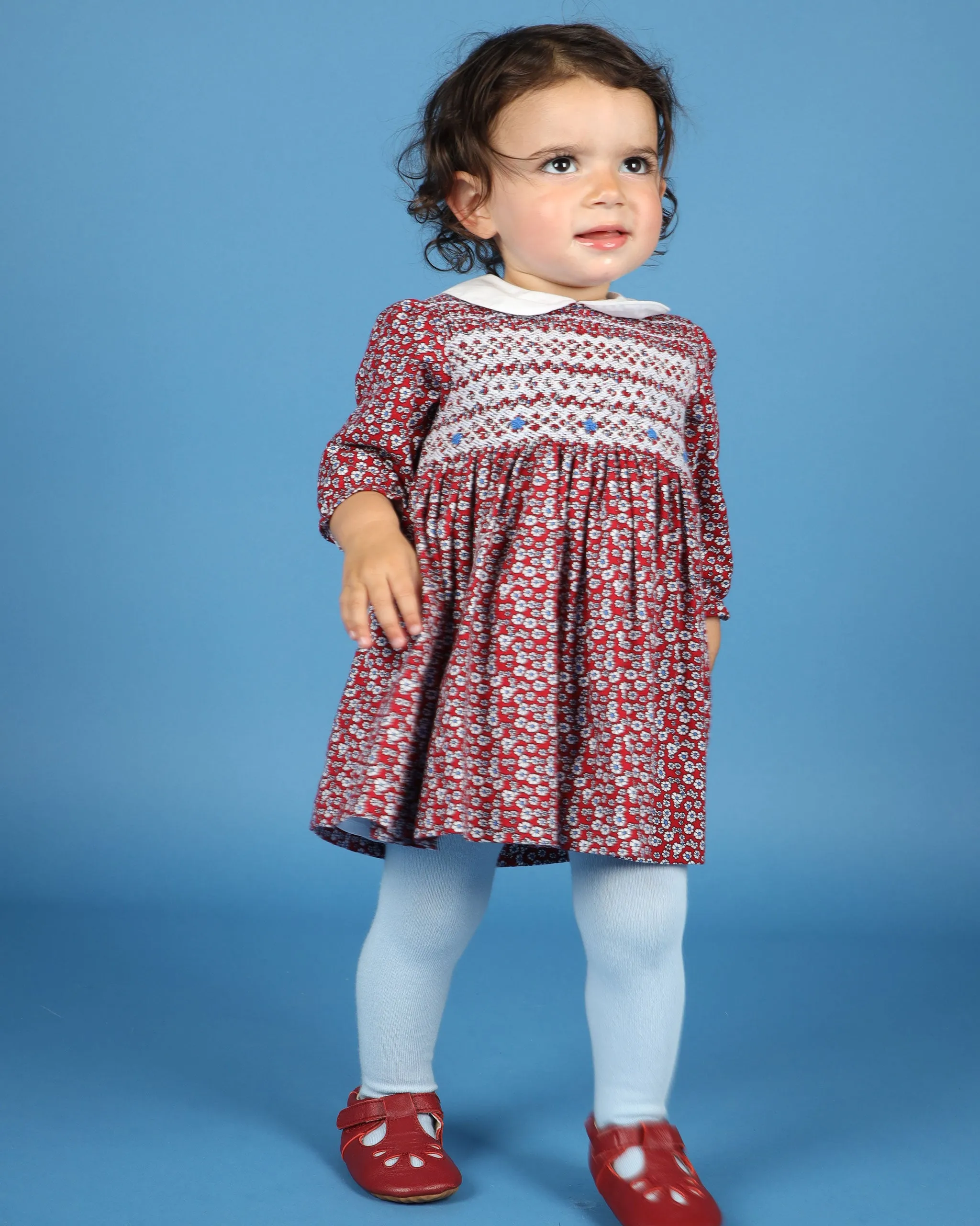 Smocked Baby Dress - Alette
