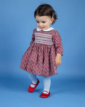 Smocked Baby Dress - Alette