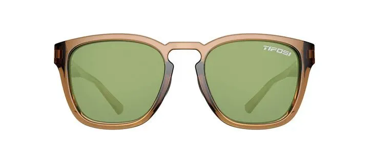 Tifosi Sunglasses Smirk - Honey Frame/Smoke Green Tint