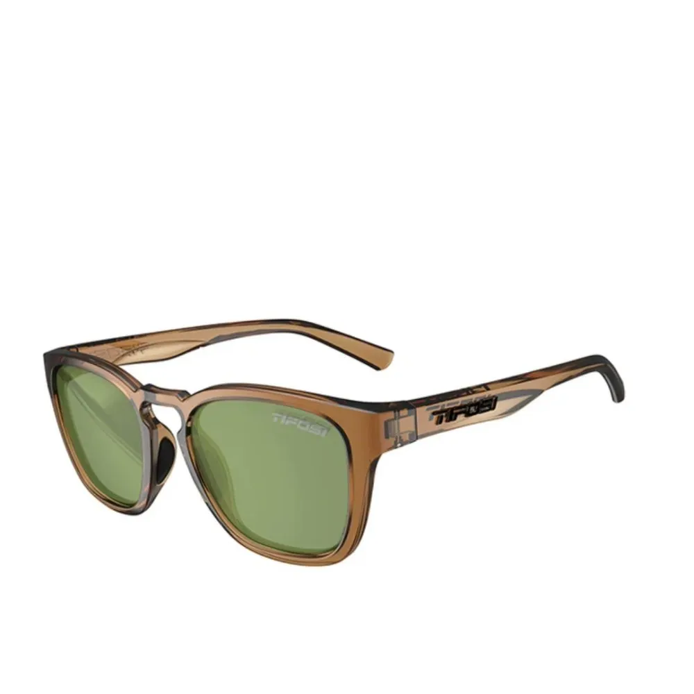 Tifosi Sunglasses Smirk - Honey Frame/Smoke Green Tint