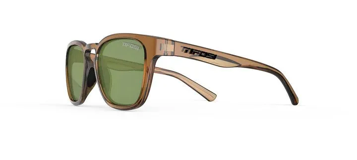 Tifosi Sunglasses Smirk - Honey Frame/Smoke Green Tint