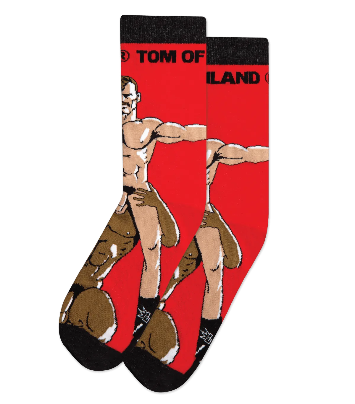 TOM OF FINLAND VITRUVIAN MAN SOCKS