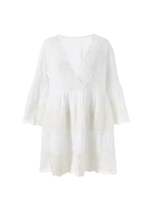 Vanessa White Kaftan